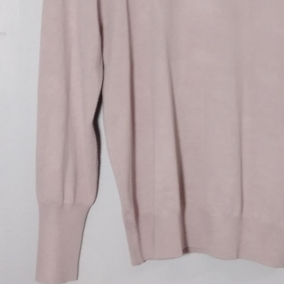 JOSEPH A. Zipper Shoulder Turtleneck Grey Rose - Picture 3 of 8